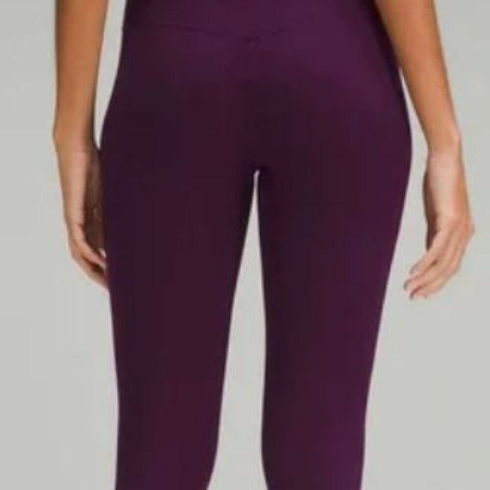 NWT lululemon Align Mini-Flare Pant *XShort Dark Magenta